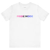 Omnisexual Pride Mode Ombre Logo Tee